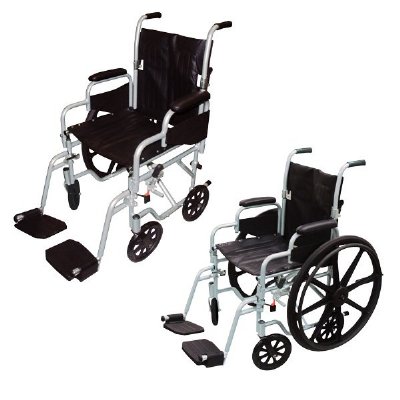 Drive Medical Polly-FlyTransport Chair / Wheelchair