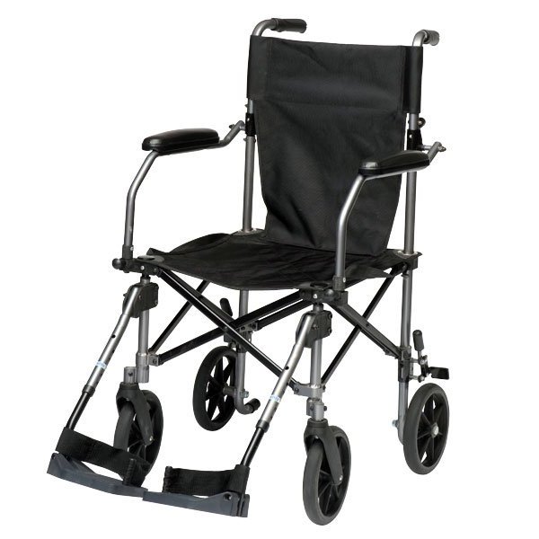 Drive Medical Travelite 18 Transport Chair with Carry Bag