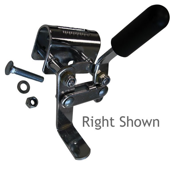 Drive Medical Brake for Detachable Arm Wheelchair, Chrome