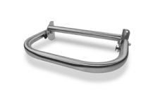 Show product details for 16" x 12" Stainless Steel Extend A Hand, Flip Down, Grab Bar