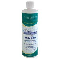 Show product details for No Rinse Body Bath - 16 Oz Bottles - Case of 12