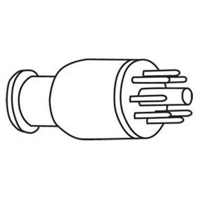 6-Function Hand Control (High Voltage) for Invacare or Smith & Davis 8-Pin Connector