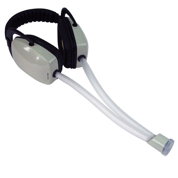 MRI Non-Magnetic Full Coverage Headset for Silent Scan Audio System