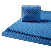 Show product details for 3" Twin Eggcrate Mattress Pad