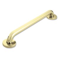 Show product details for Moen Concealed Screw Grab Bar with SecureMount, Polished Brass, Choose Size