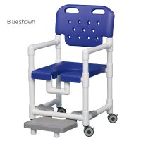 Show product details for IPU Elite Shower Chair with Footrest