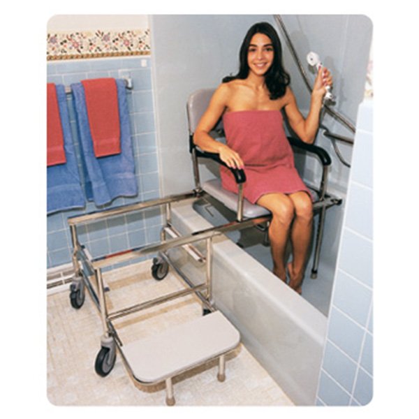 Padded Commode Opening Sliding Swivel Transfer Benches Show Product Details For Tub Slide Shower Chair
