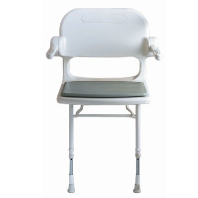 AKW Wall Mounted Fold Up Compact Shower Chair