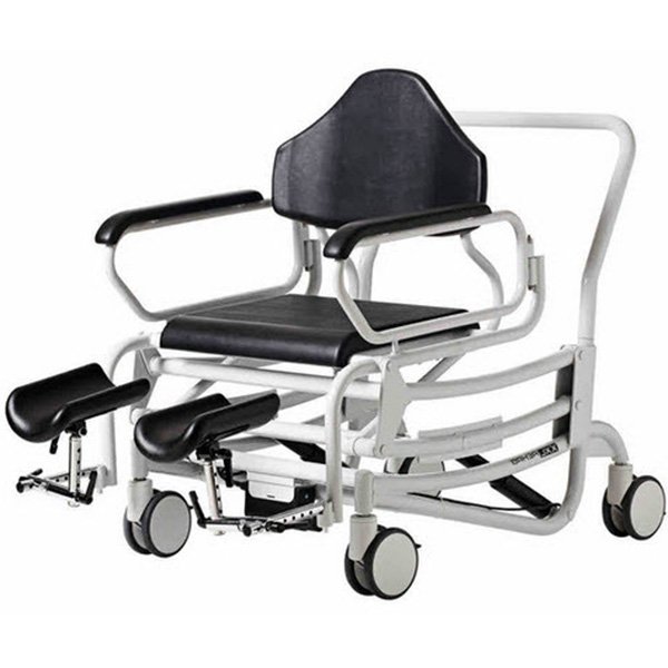 xxl rise and recline bariatric shower chair