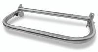 Show product details for 24" x 12" Stainless Steel Extend A Hand, Flip Down, Grab Bar