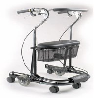 Show product details for U-Step Walking Stabilizer w/Seat and Basket