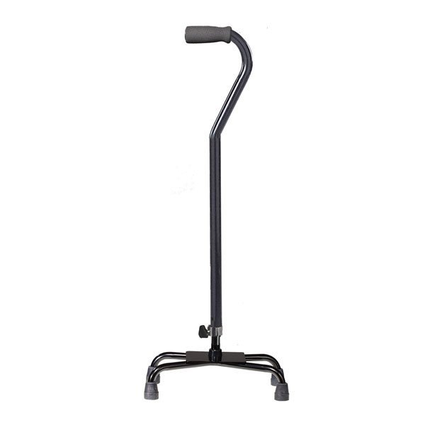 quad cane large base adjustable black quad cane large base adjustable black