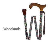 Show product details for Medbasix Mens Exclusive Height Adjustable Folding Fashion Cane
