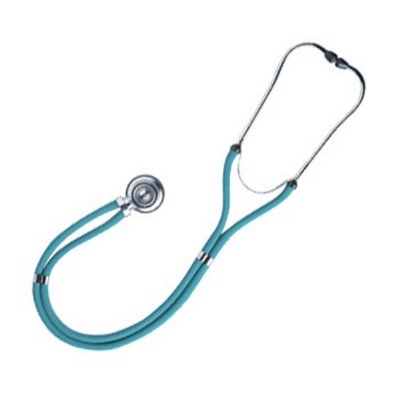 Solid Color Sprague Rappaport Type Stethoscope - 22" Tube - Latex Free