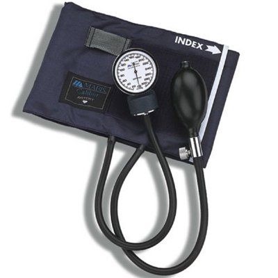 Caliber Series Adjustable Aneriod Sphygmomanometer, Large Adult