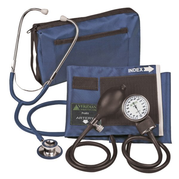 ProKit Combo Dual Head Stethoscope and Aneroid Sphygmomanometer