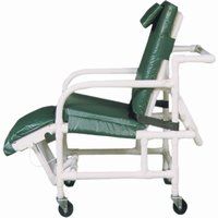 Non-Magnetic MRI PVC Multi-Position Geri-Chair, 24" With Elevating Legrest