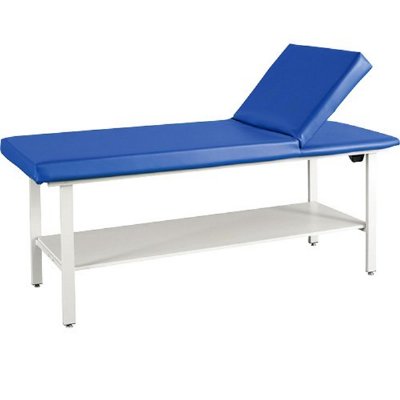 Winco 30" High One-Touch Adjustable Back Treatment Table with Shelf