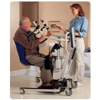Show product details for Invacare Transport Sling for Reliant Stand-Up Lifter - 34" x 42"