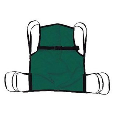 4-Point Hoyer One-Piece Sling with Positioning Strap - Small Green