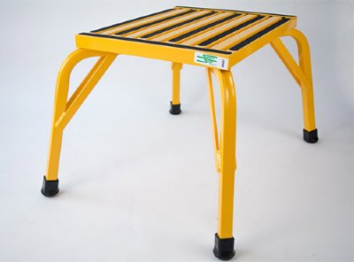 Industrial Safety Step Stool 15 Inch Tall - 15 x 19