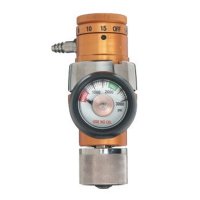 Show product details for Compact Regulator with CGA-540 Nut and Nipple Inlet and Hose Barb Outlet Connections