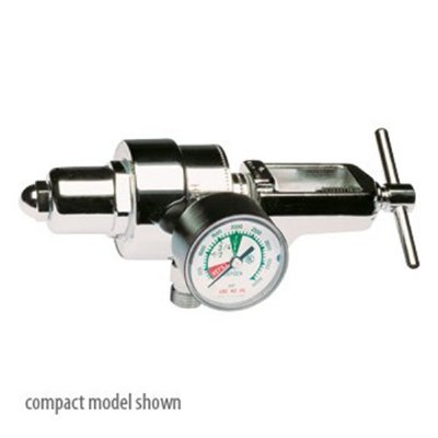 Pressure Gauge Regulators - Single Stage Model - 50 psi* Delivery Pressure