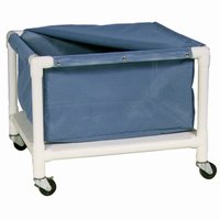 9-Bushel Laundry Cart with Mesh or Solid Bag/Cover and Floor Plate