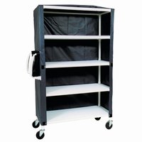 Full Quality Linen Carts - 4 Shelves 53" x 77" x 20"