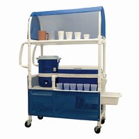 Refreshment Cart W/Water Cooler