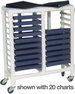 Show product details for Chart Rack Cart - 45 Charts with Spine less than 2 3/4"