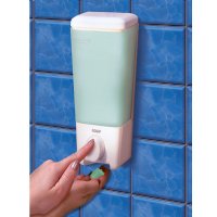 Show product details for Clear Choice Single Dispenser for Shampoo, Conditioner, Soap or Lotion