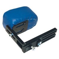 Show product details for Flip Down Abductor Pad & Bracket - Small 3"W x 4"H x 5"L