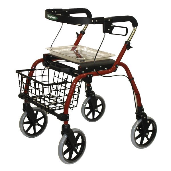 Ovation Rollator Adult Extra Small 19 1/4" Seat Height Rolling