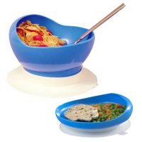 Show product details for Scooper Bowl(4 1/2") or Plate(6 3/4") w/Suction Cup Base