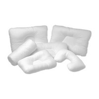 Show product details for CanDo Cervical Support Pillow, Standard Firmness - Full Size, 24" x 16"