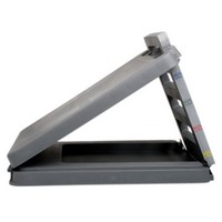 Show product details for FabStretch 4-Level Incline Board - Heavy Duty Plastic - 5, 15, 25, 35 Degree Elevation - 14" x 14" Surface