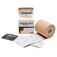 Show product details for Kinesio Tape, Tex Gold FP, 3" x 5.5 yds, Beige, 1 Roll