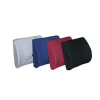 Show product details for Lumbar Support Pillow - foam, with removable cotton/poly cover, 14" x 13", Choose Quantity