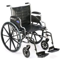 Show product details for Invacare Tracer EX2 Wheelchair - 16" Wide x 16" Deep - Detachable Desk Arms