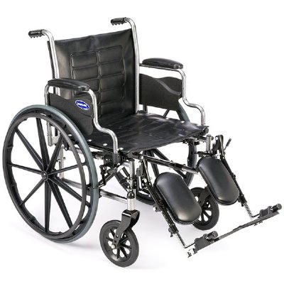 Invacare Tracer EX2 Wheelchair - 16" Wide x 16" Deep - Detachable Desk Arms