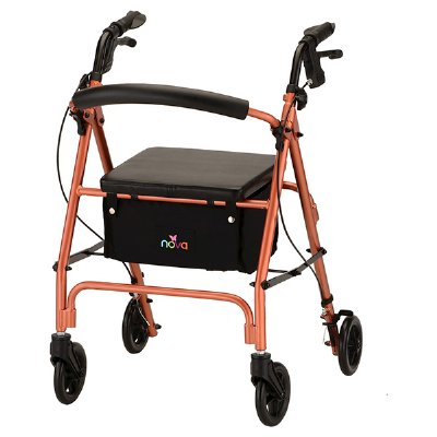 Nova Vibe 6 Rolling Walker/Rollator