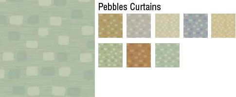 Show product details for Pebbles Cubicle Curtains