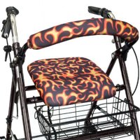 Show product details for Universal Rollator Walker Seat and Backrest Covers 