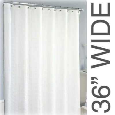 36"W Sure Chek Shower Curtain