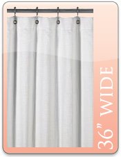 Pink Ombre Shower Curtain 10-Gauge Vinyl Shower Curtain