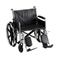 Show product details for Wheelchair STL 24" DFA ELVT LR
