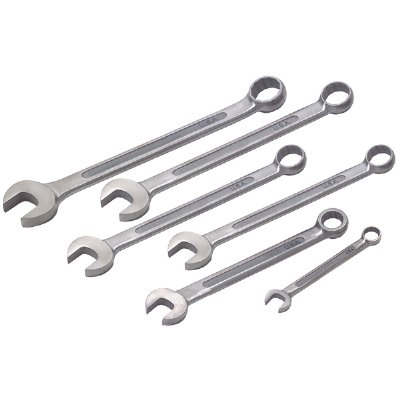 Titanium Combination Wrench Set - Metric
