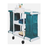 Show product details for Non-Magnetic MRI PVC Maid Cart, Without Cover