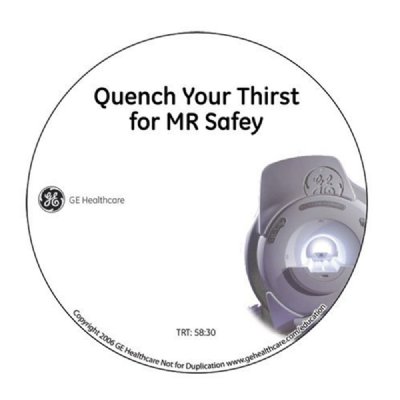 MRI Safety Video, Quench Your Thirst For MR Safety
